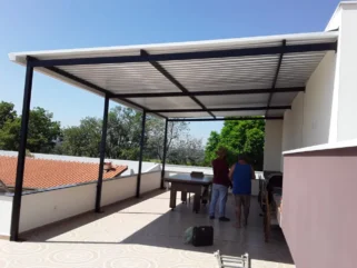 Cobertura Termoacústica para isolamento térmico
